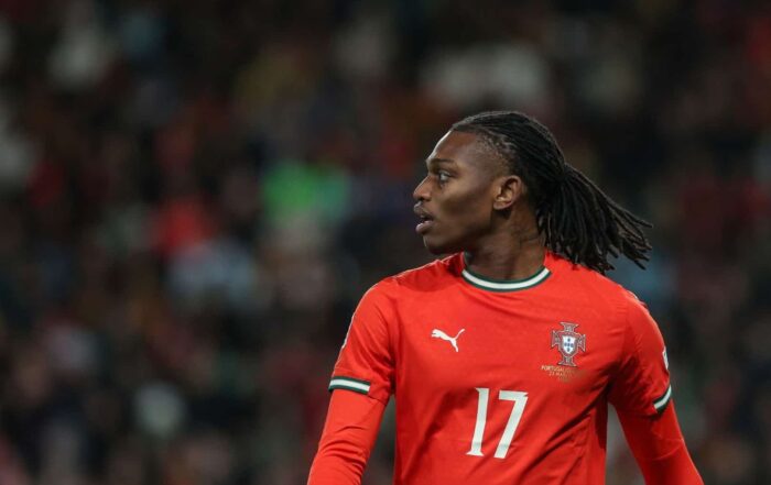 Rafael Leao, ancien joueur du LOSC et international portugais.