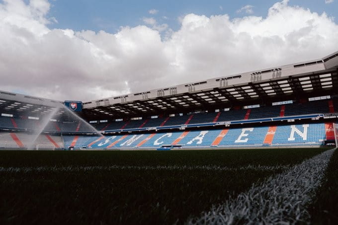 SM CAEN Le Stade de SM Caen, club que devrait rejoindre Mathieu Bodmer.