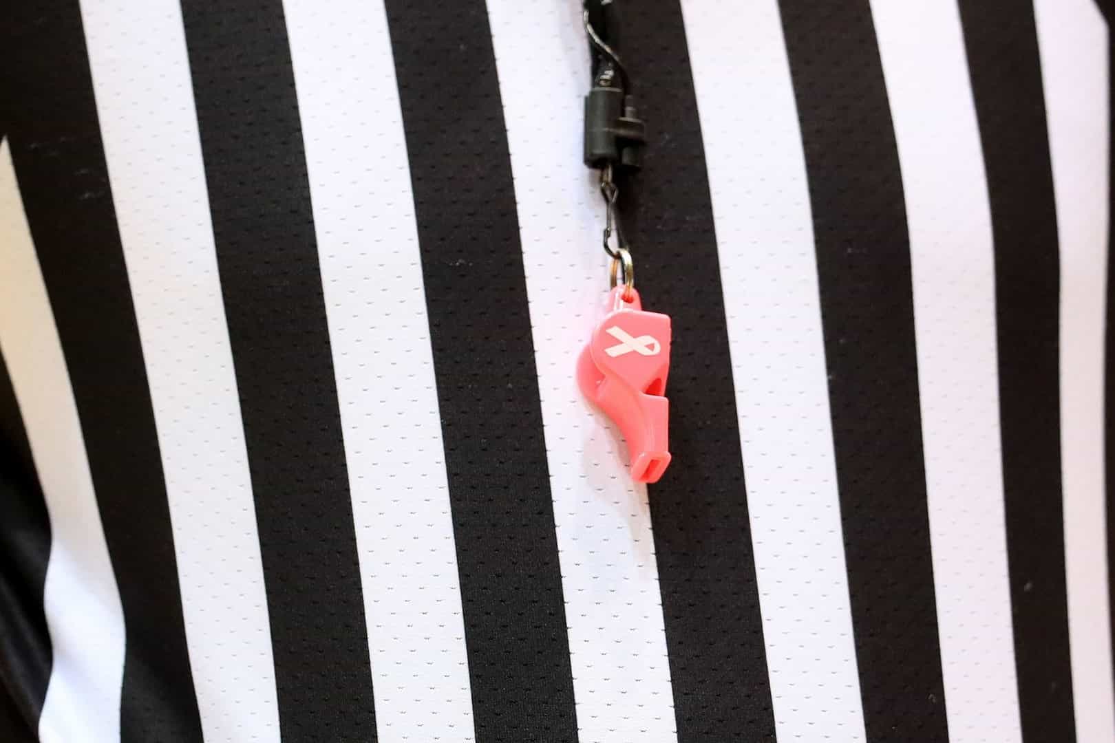 sifflet Un sifflet d'arbitre en Ligue 1.