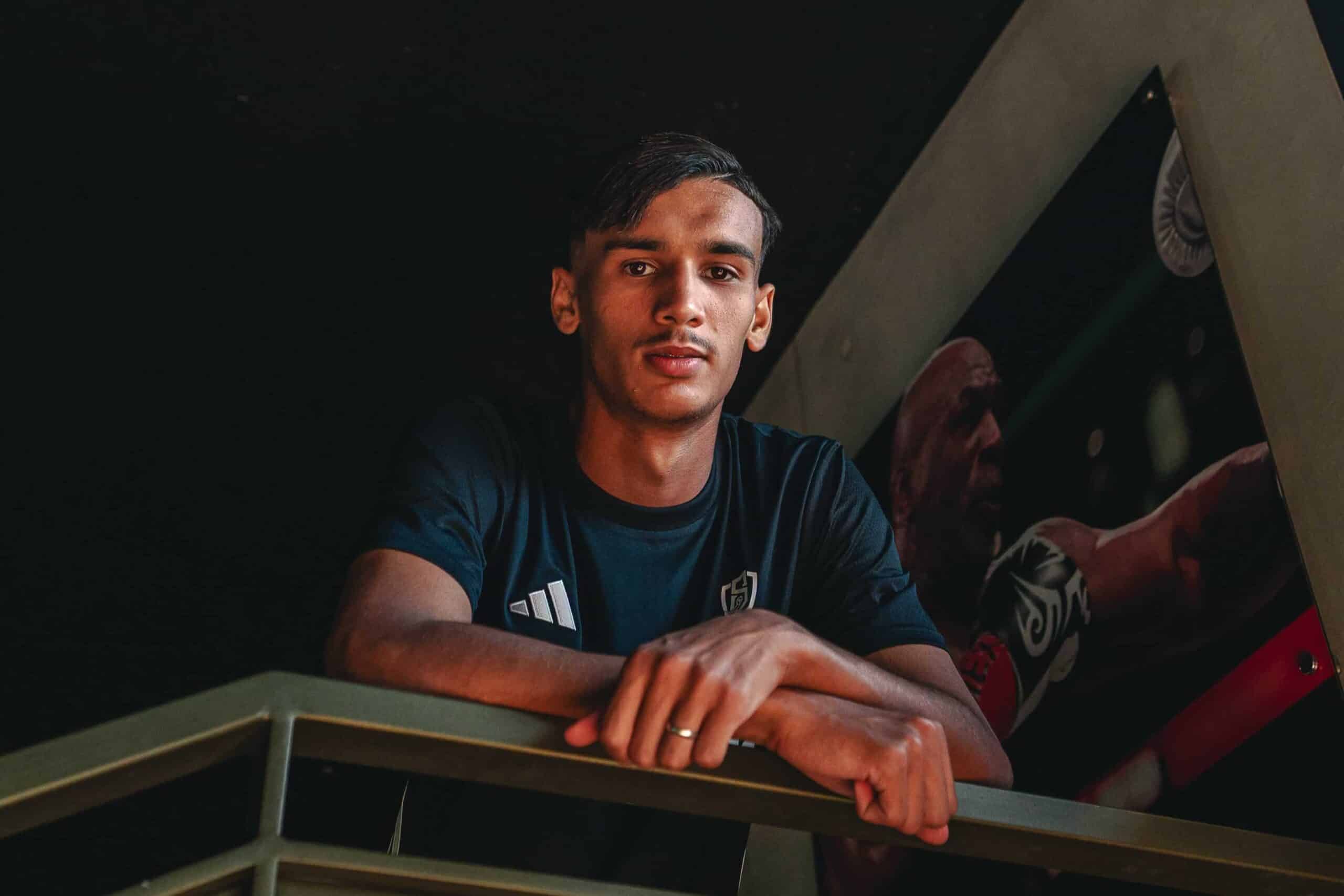 Adame Fa&iuml;z, joueur pass&eacute; par le centre de formation du LOSC.