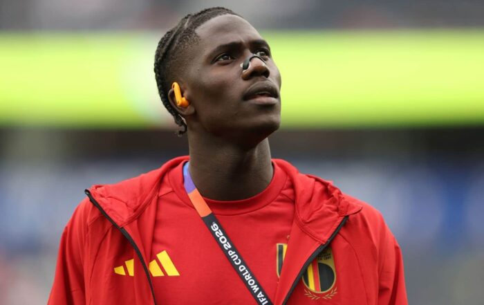 Amadou Onana, ancien joueur du LOSC et international belge.