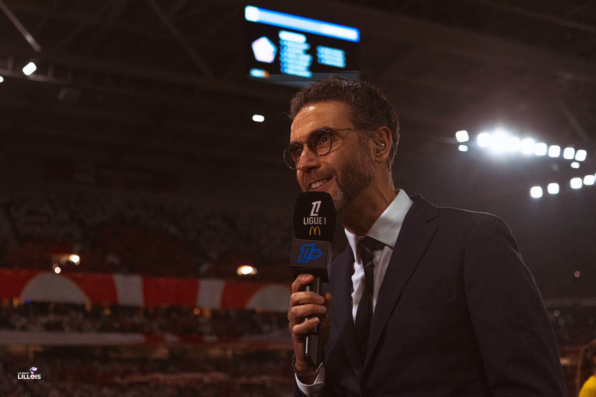 David Aiello, journaliste pour la plateforme Ligue 1+.