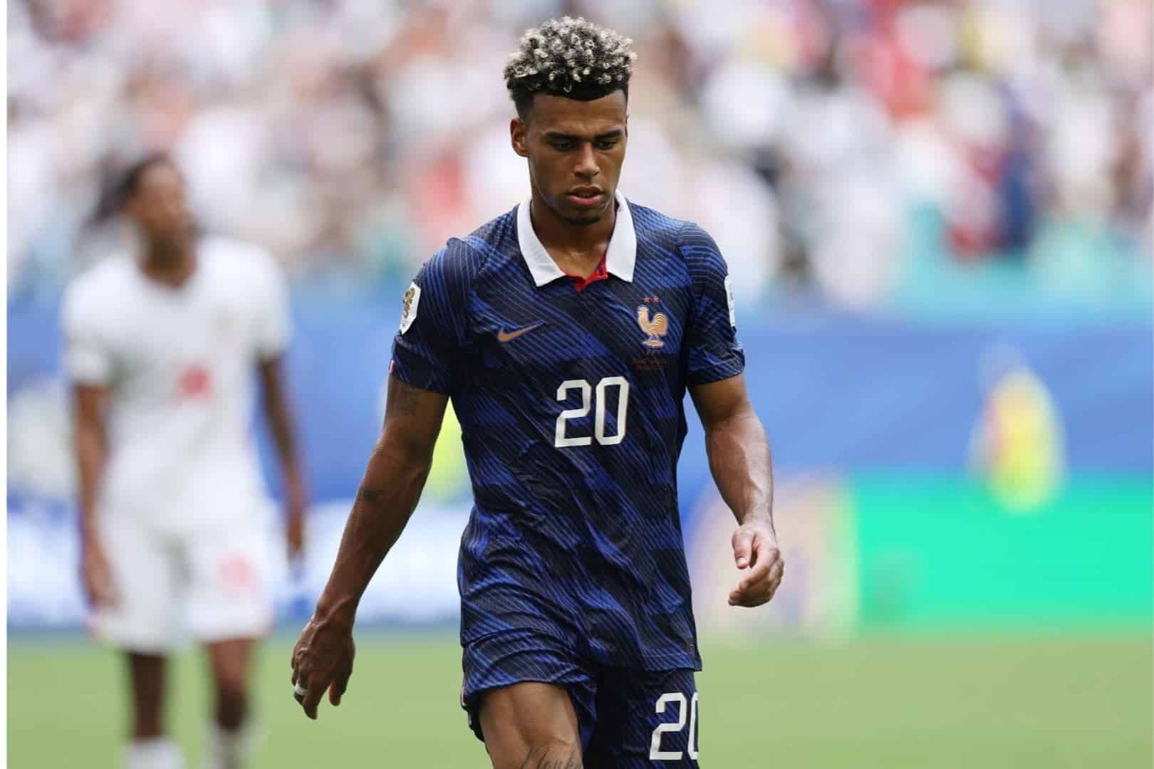 D&eacute;sir&eacute;, joueur du Paris Saint-Germain et international fran&ccedil;ais.