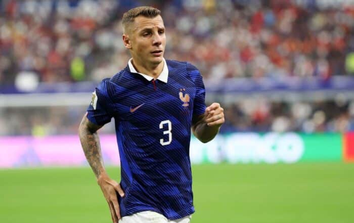 Lucas Digne, ancien joueur du LOSC et international fran&ccedil;ais.