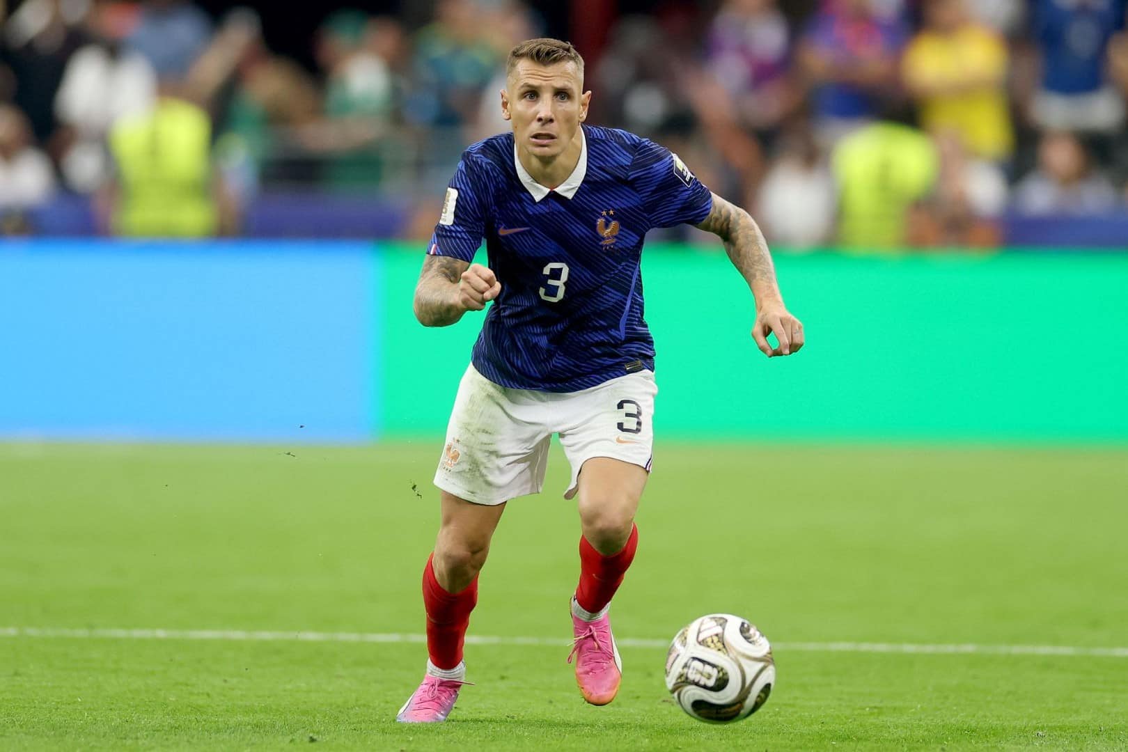 Lucas Digne, ancien joueur du LOSC et international fran&ccedil;ais.