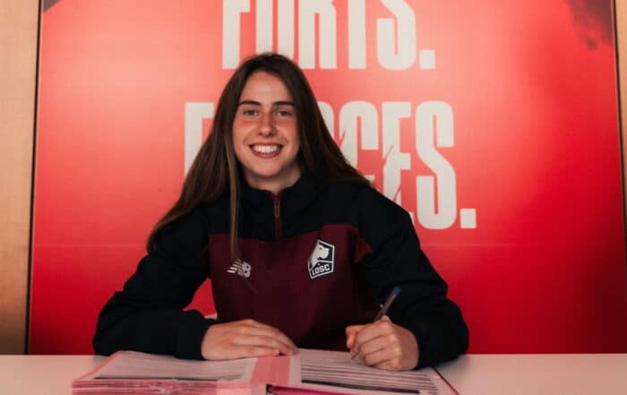 Manon Lebargy, recrue de la section f&eacute;minine du LOSC.
