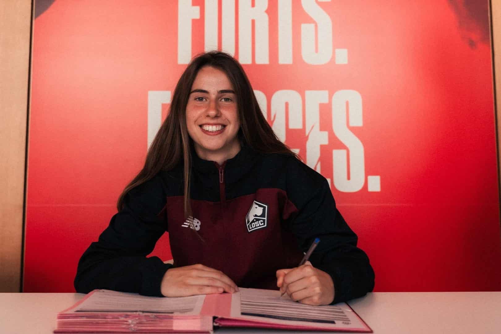 Manon Lebargy Manon Lebargy, recrue de la section féminine du LOSC.