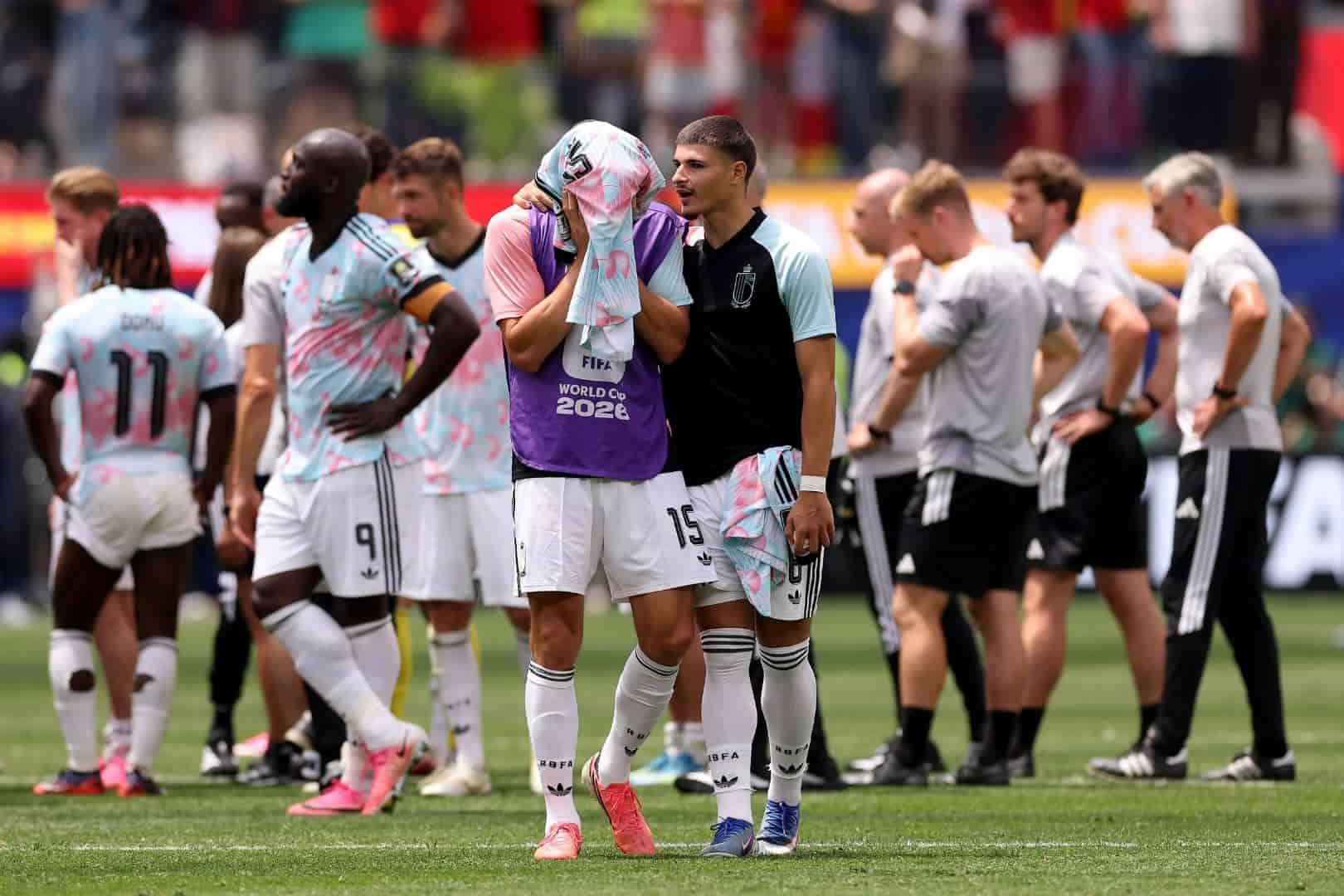 Matias Fernandez-Pardo, Thomas Meunier Matias Fernandez-Pardo, Thomas Meunier, joueurs du LOSC et internationaux belges.