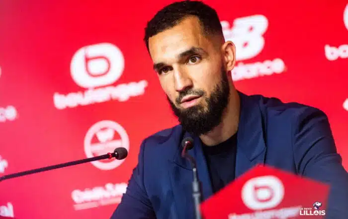 Nabil Bentaleb, milieu de terrain, a prolong&eacute; son contrat de 2 ans avec le LOSC.