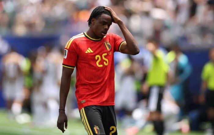 Nathan Ngoy, défenseur central du LOSC et international belge.