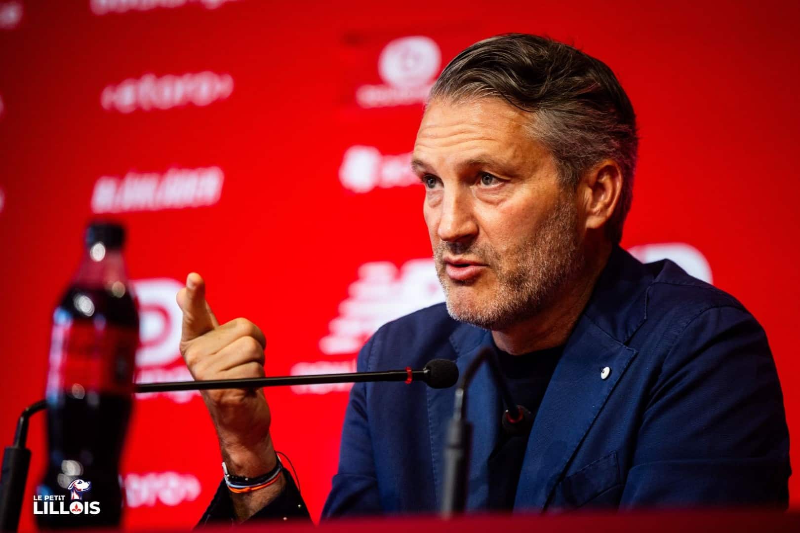 Olivier L&eacute;tang, pr&eacute;sident du LOSC.