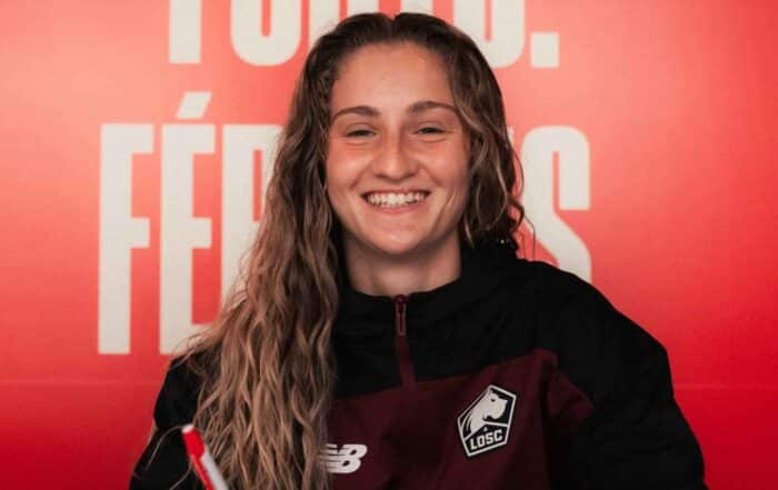 Pauline Haugou, joueuse du LOSC.