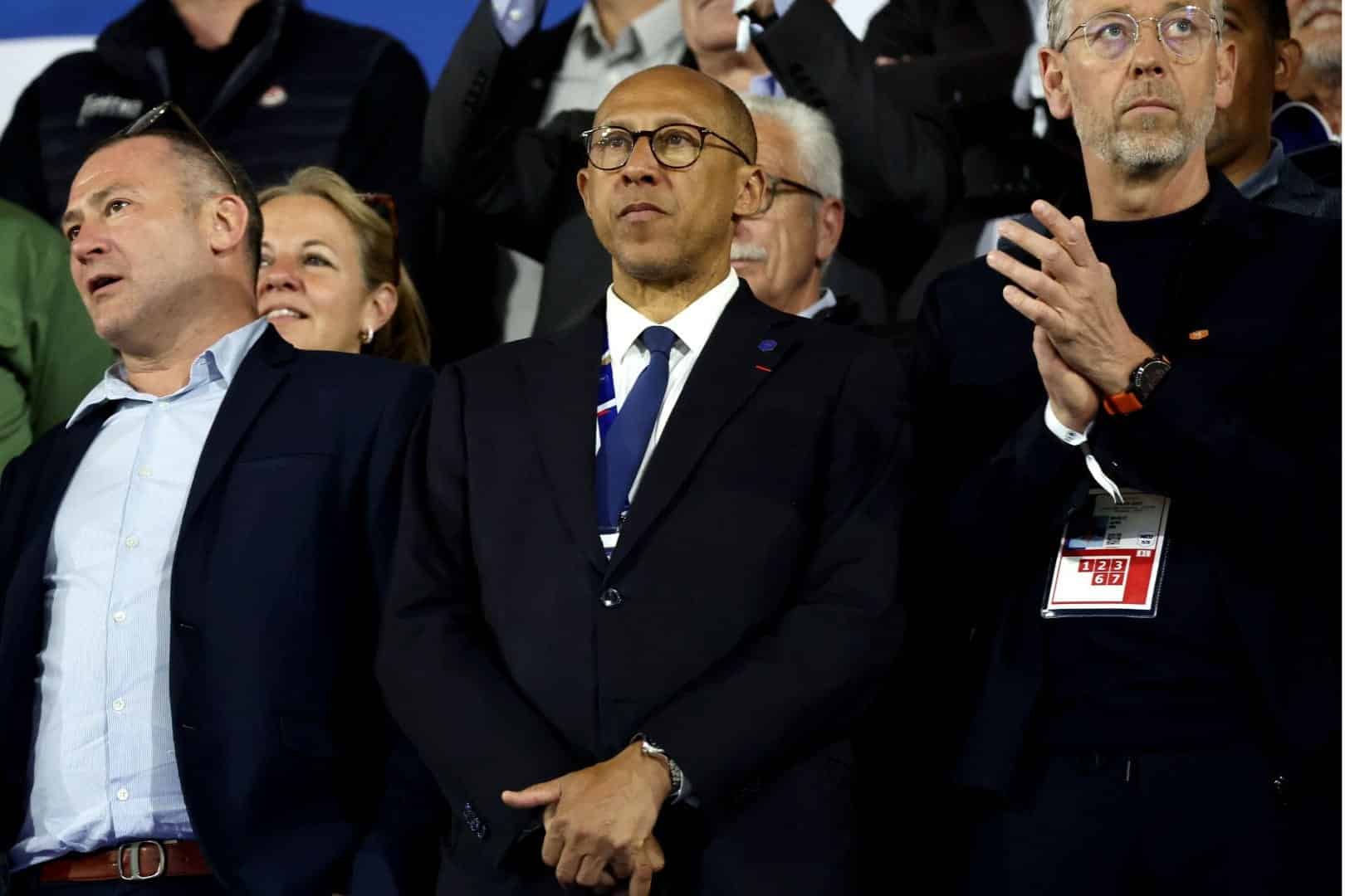 Philippe Diallo, pr&eacute;sident de la F&eacute;d&eacute;ration fran&ccedil;aise de football.