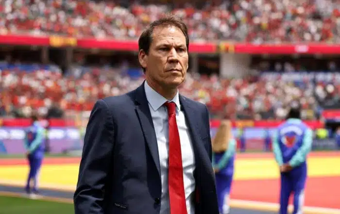 Rudi Garcia, ancien entraîneur du LOSC remercié par la Belgique.