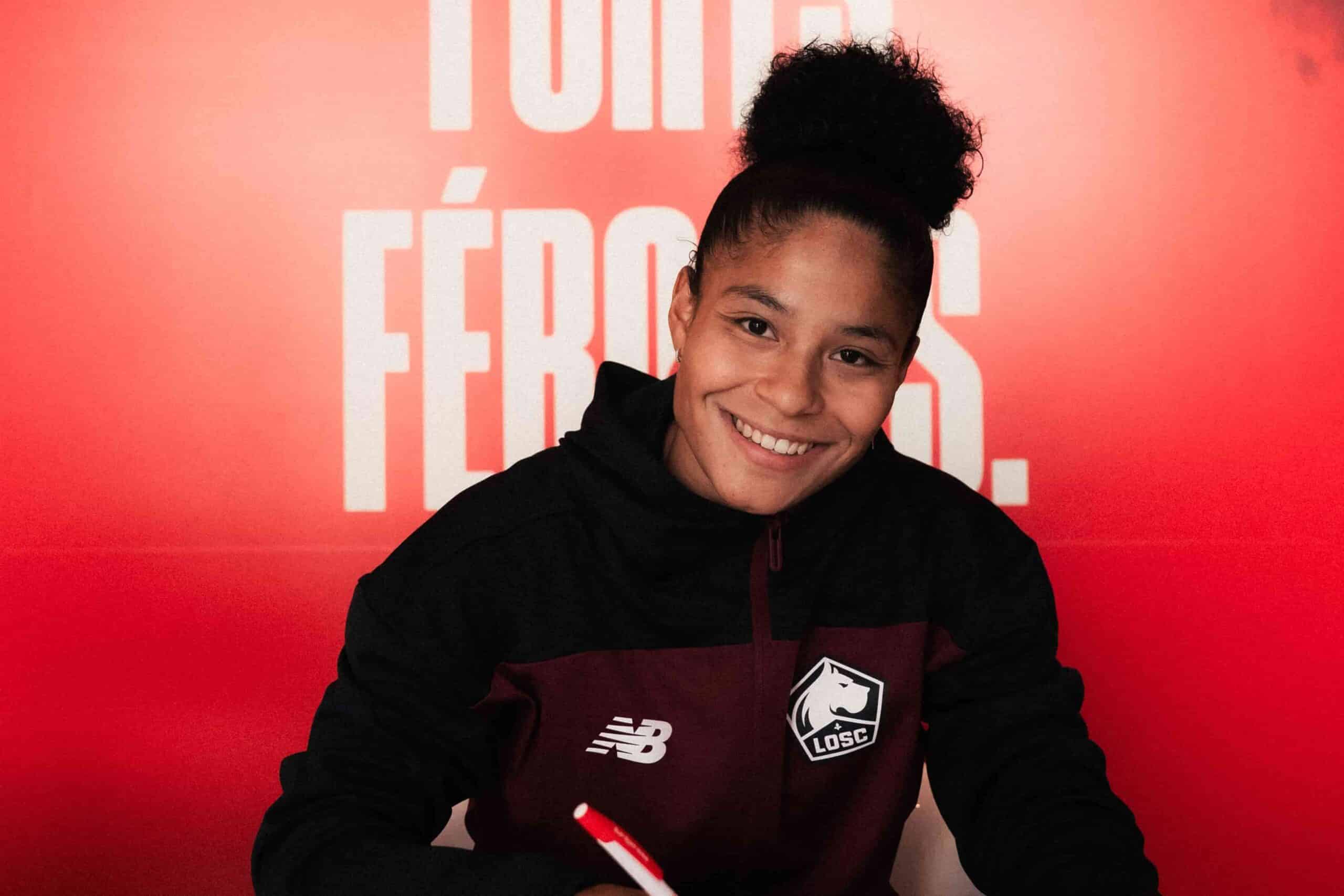 Sonia Rumiga, nouvelle joueuse du LOSC.