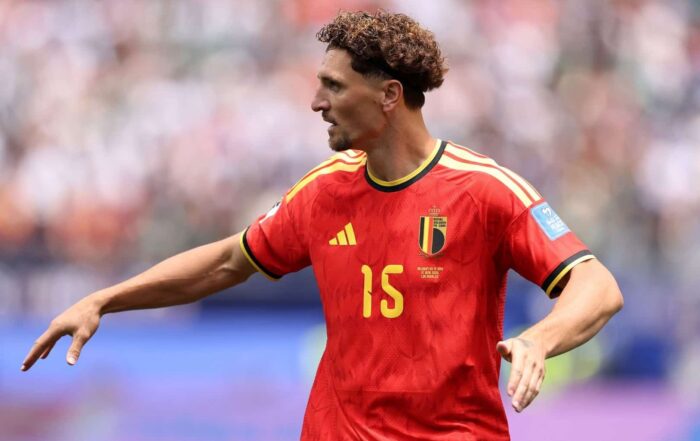 Thomas Meunier, joueur du LOSC et international belge.