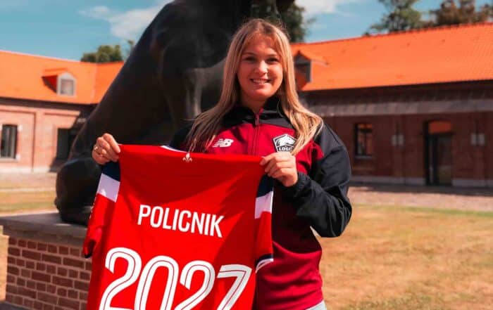 Valéryane Policnik, joueuse du LOSC.