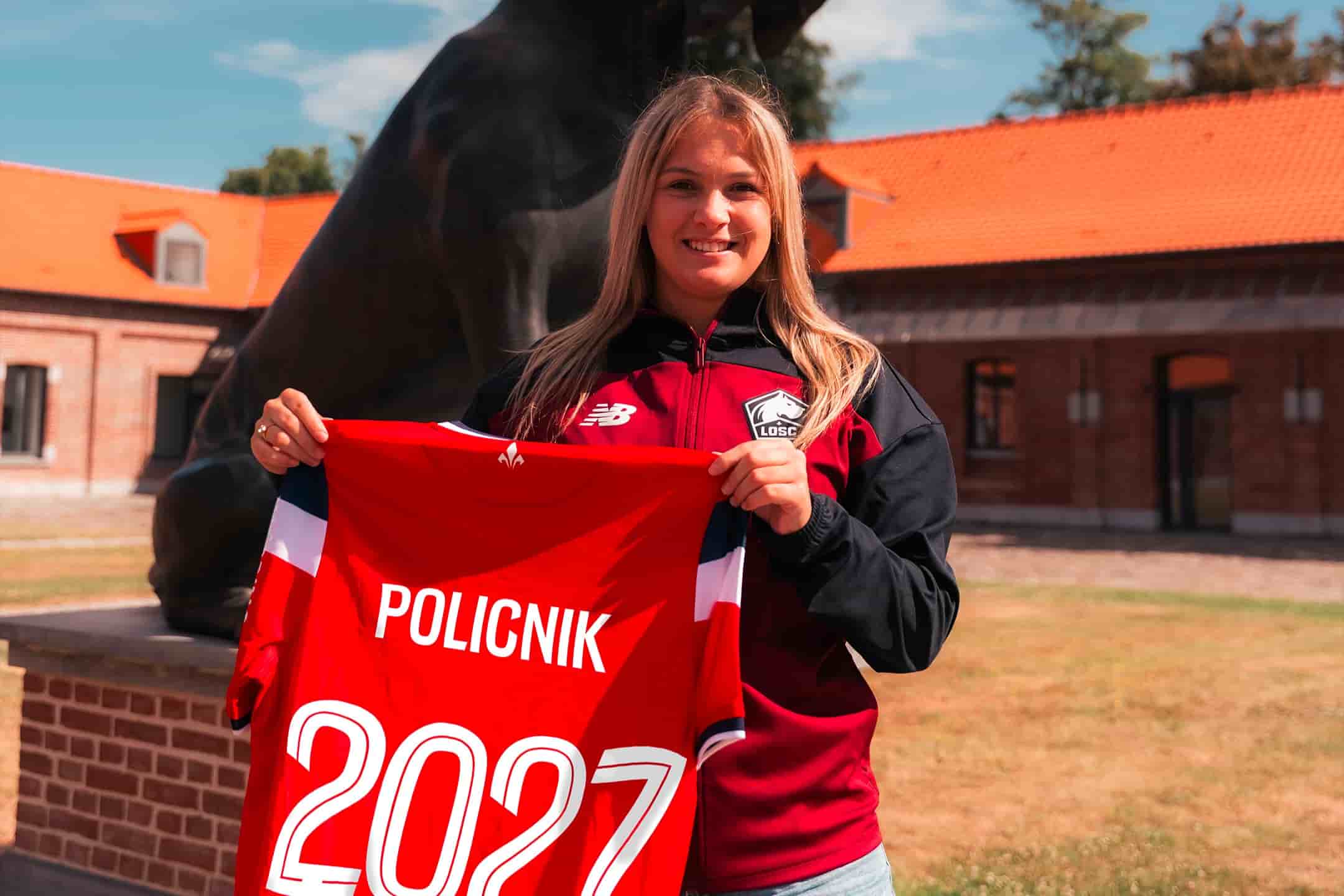 Val&eacute;ryane Policnik, joueuse du LOSC.