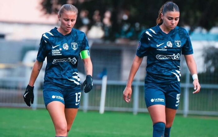 Wissem Bouzid, ancienne joueuse du Thonon Evian Grand Genève FC