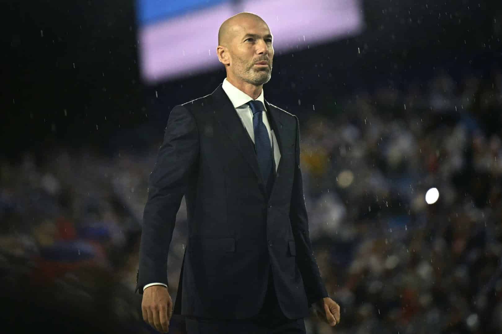 Zinedine Zidane, nouvel entra&icirc;neur de l'&eacute;quipe de France.