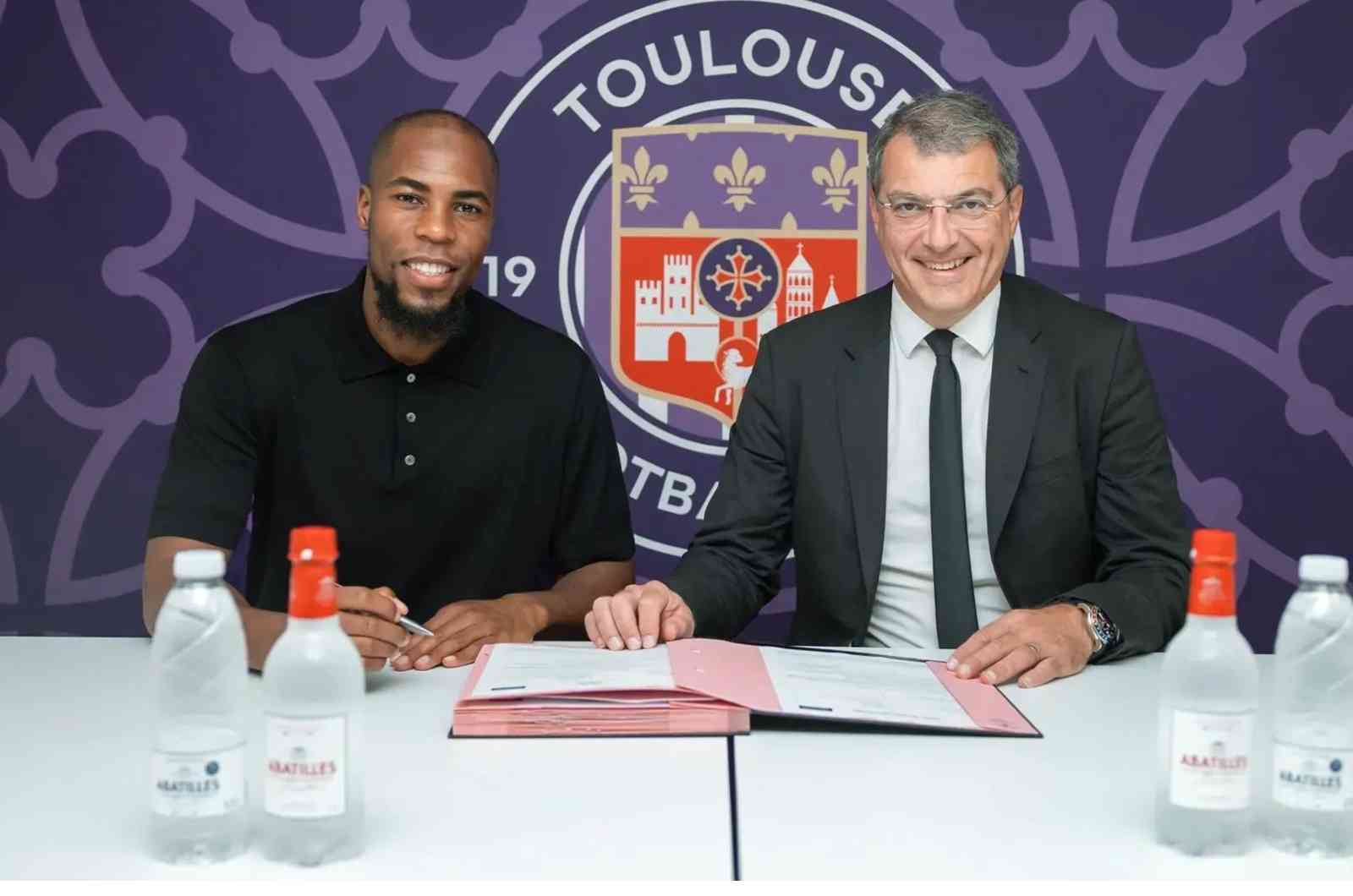 djibril sidibé toulouse Djibril Sidibé lors de son arrivée au TFC en 2024.