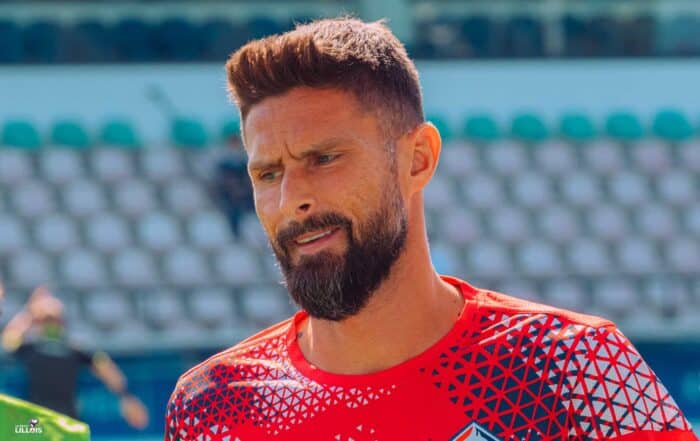 Olivier Giroud, attaquant du LOSC.