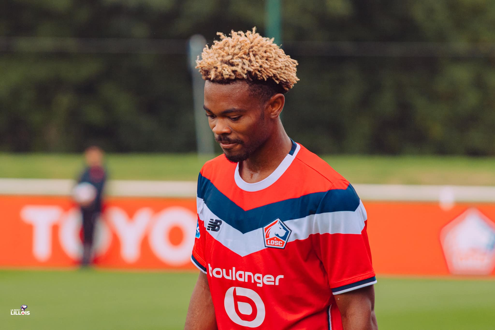 Angel Yondjo Angel Yondjo, attaquant de l'équipe réserve du LOSC.
