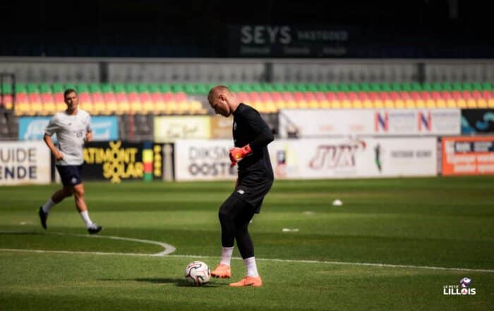 Arnaud Bodart, deuxième gardien du LOSC.