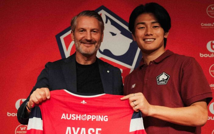 Ayase Ueda, nouvel attaquant du LOSC.