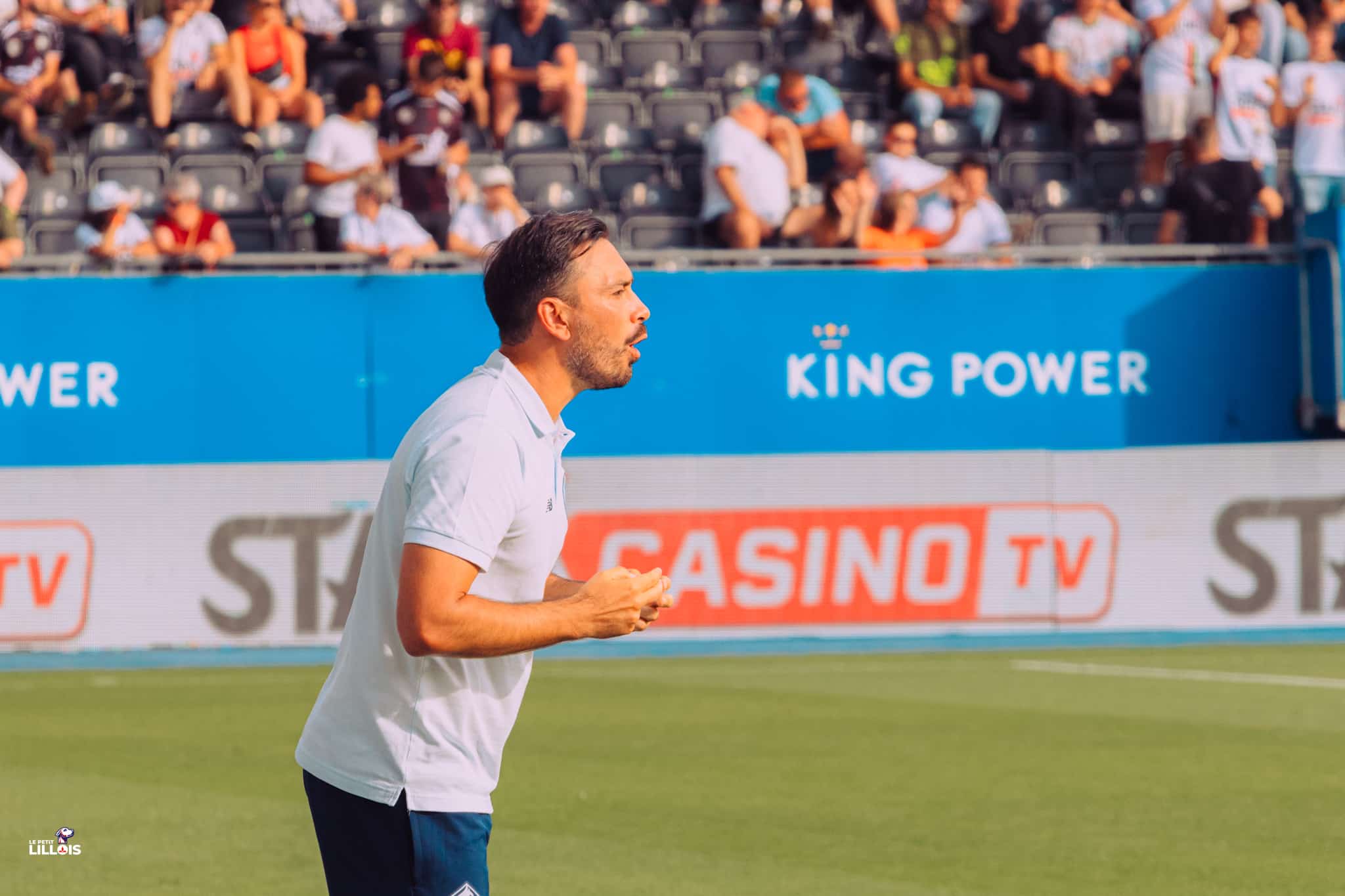Davide Ancelotti, entra&icirc;neur du LOSC.