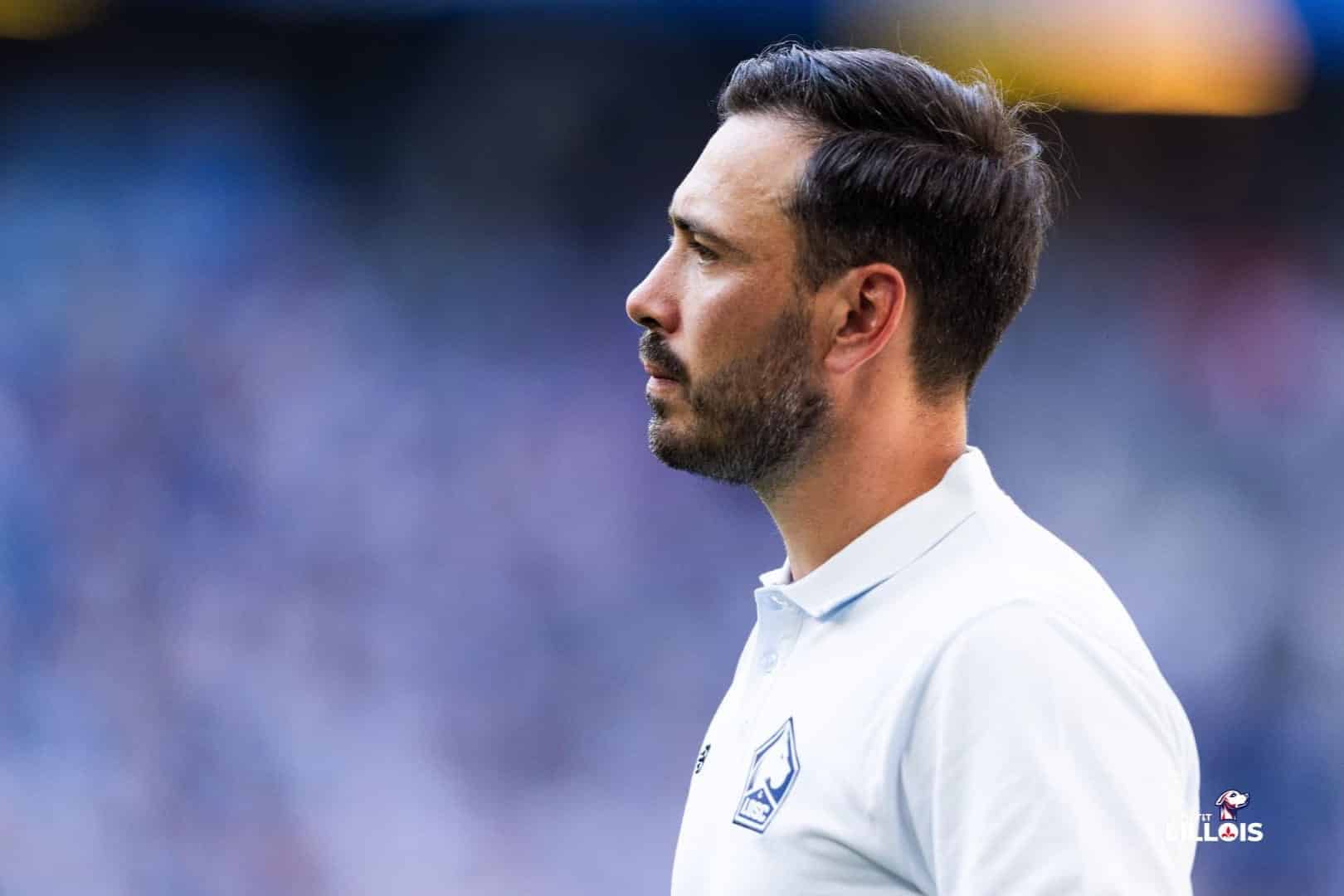 Davide Ancelotti, entra&icirc;neur du LOSC.