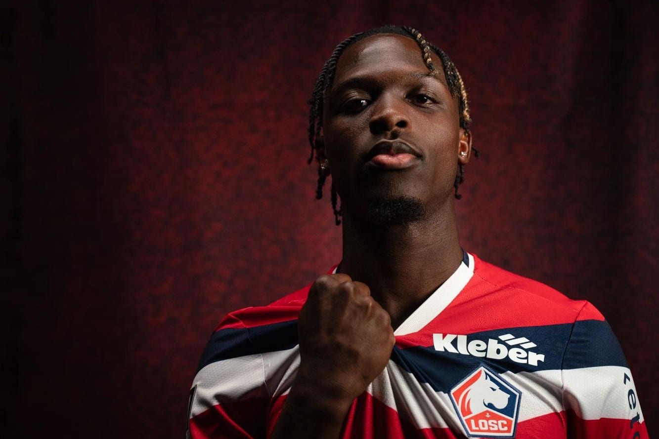 Dilane Bakwa, ailier droit du LOSC.