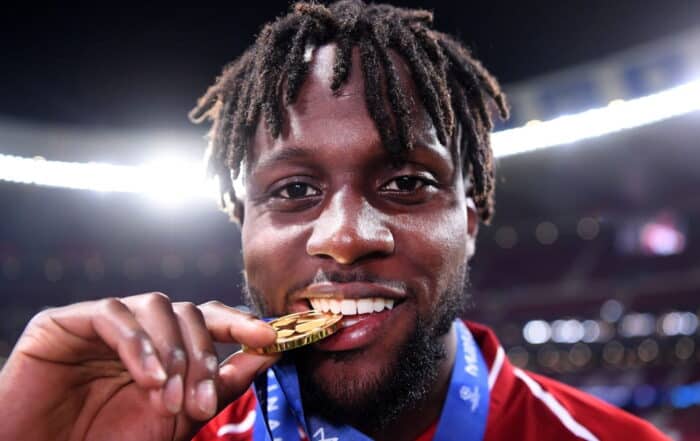 Divock Origi, ancien joueur du LOSC et de Liverpool.