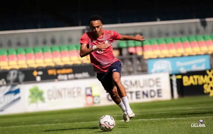 Ethan Mbappé, joueur du LOSC.