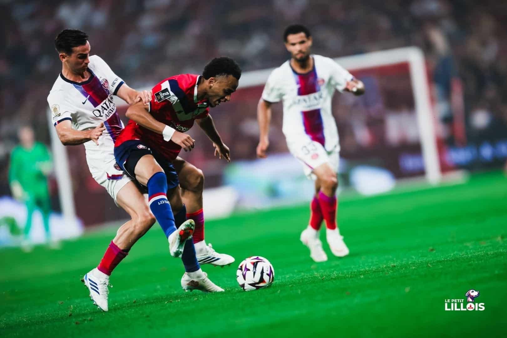 Ethan Mbapp&eacute;, ailier droit du LOSC.