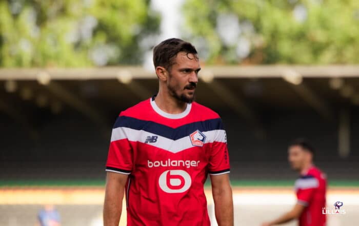 Gaëtan Perrin, ailier du LOSC.
