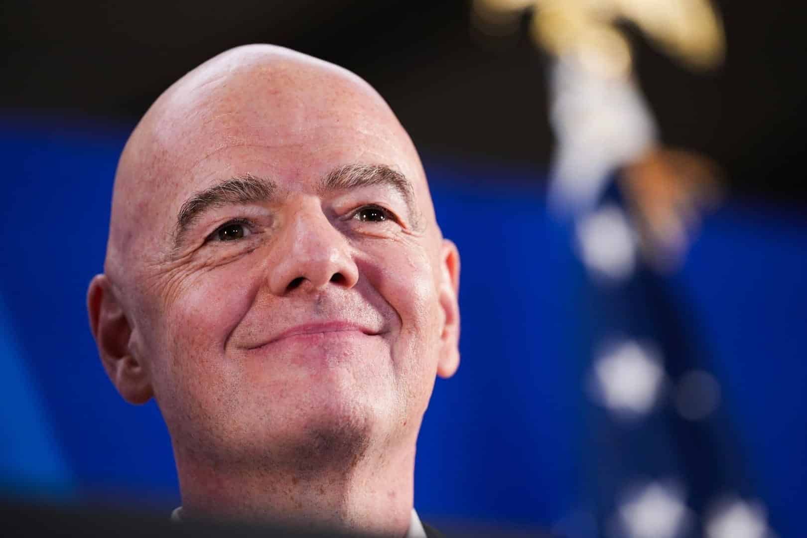 Gianni Infantino, pr&eacute;sident de la FIFA.