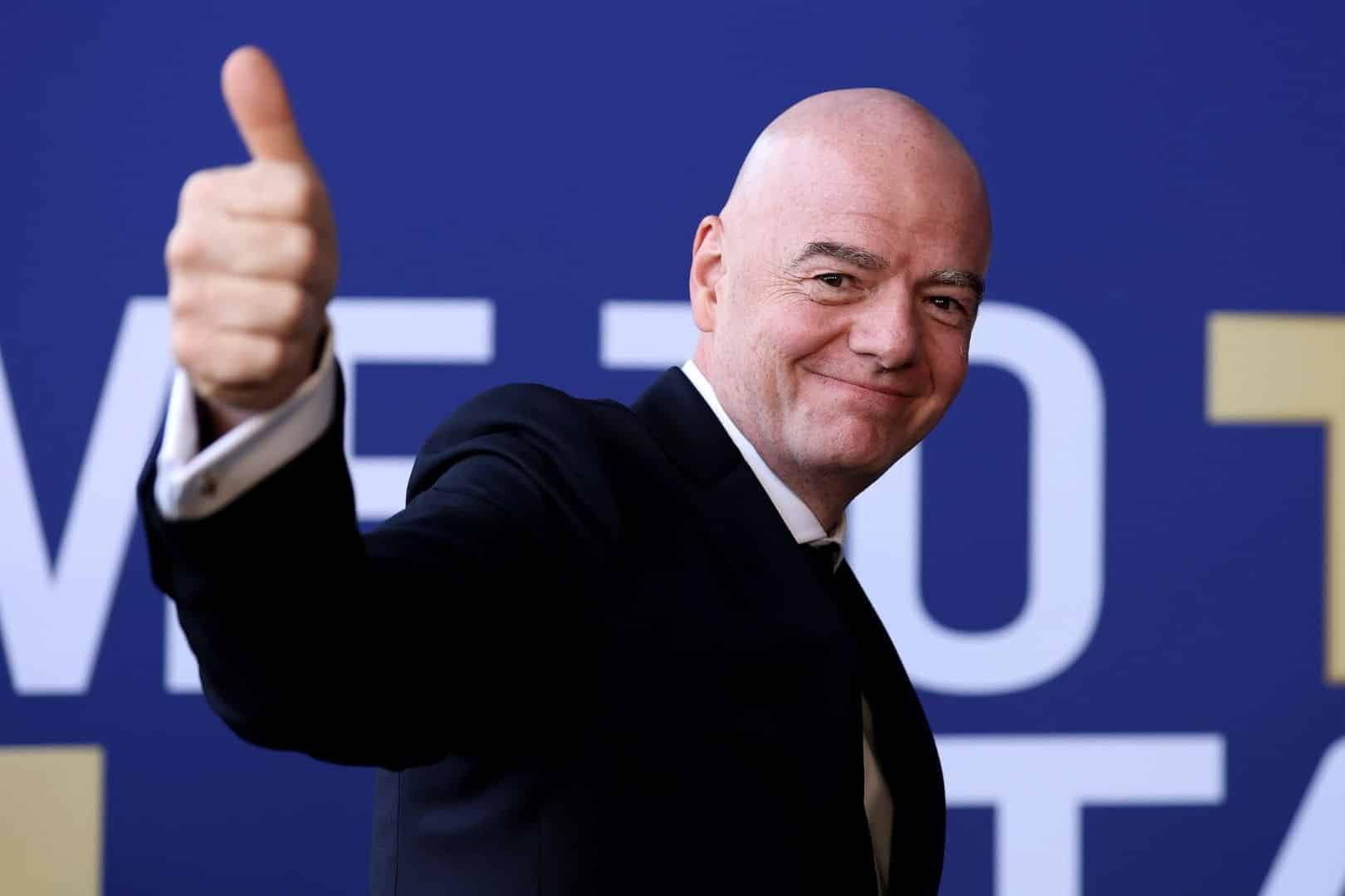 Gianni Infantino Gianni Infantino, président de la FIFA.