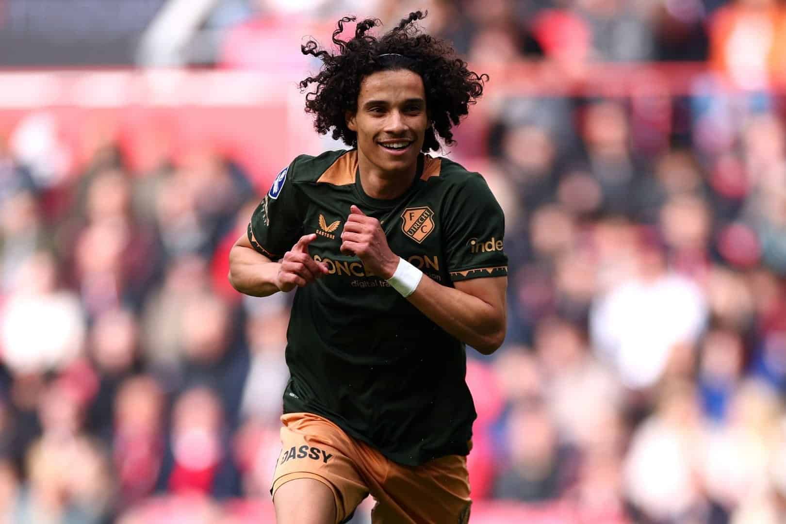 Gjivai Zechiel, joueur du Feyenoord Rotterdam.