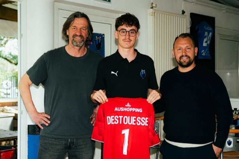 Guilhem Destouesse, jeune gardien du LOSC.