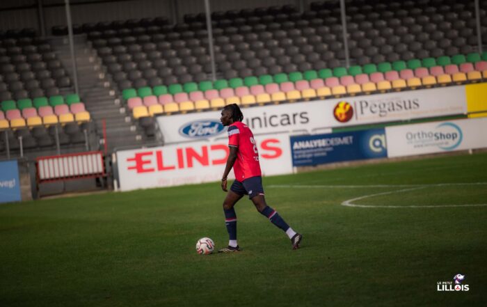 Isaac Cossier, d&eacute;fenseur central du LOSC.