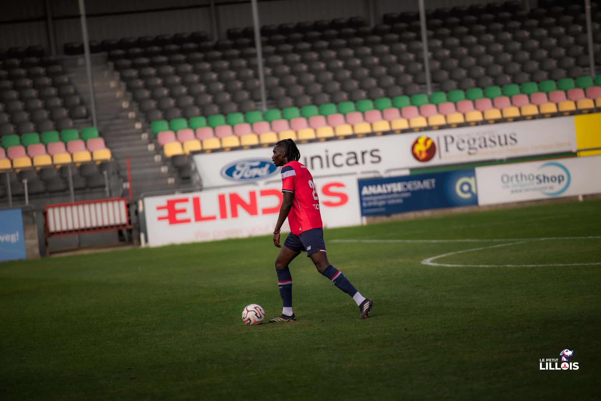 Isaac Cossier, d&eacute;fenseur central du LOSC.