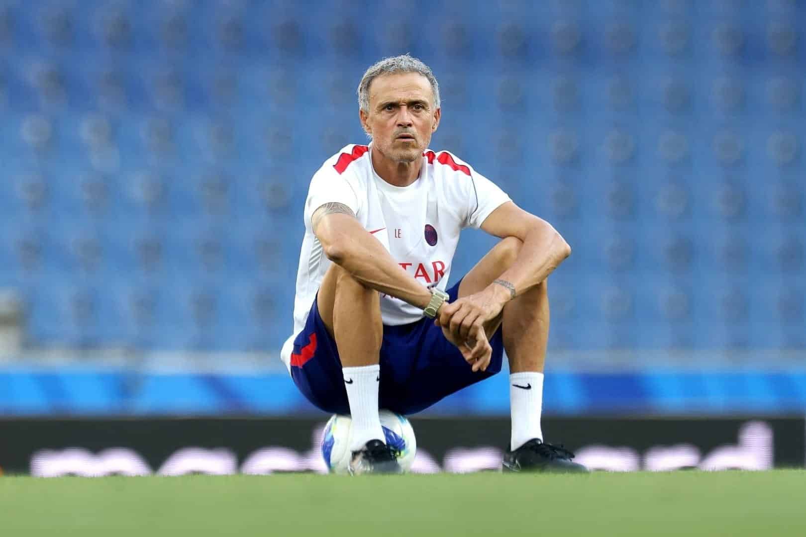 Luis Enrique, entra&icirc;neur du PSG.