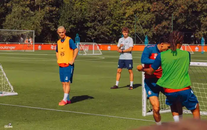Marius Broholm, ailier du LOSC.