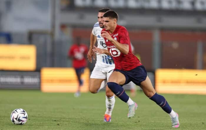 Matias Fernandez-Pardo, attaquant du LOSC.