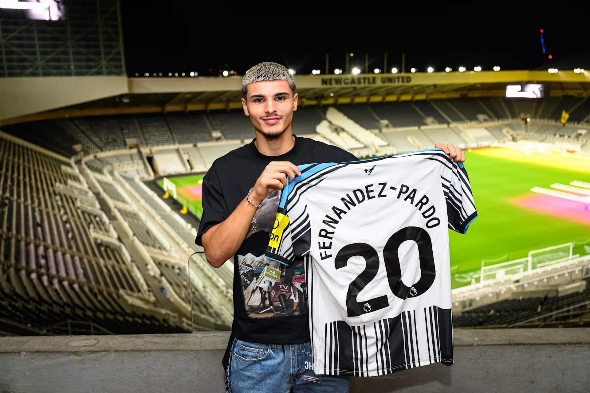 Matias Fernandez-Pardo NUFC (1) Matias Fernandez-Pardo, transféré du LOSC à Newcastle.