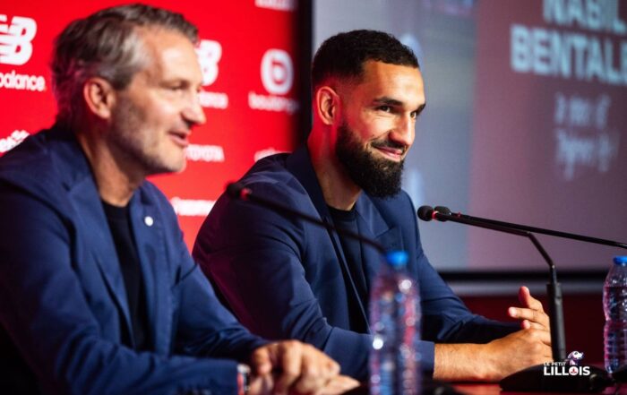 Nabil Bentaleb, milieu de terrain du LOSC.