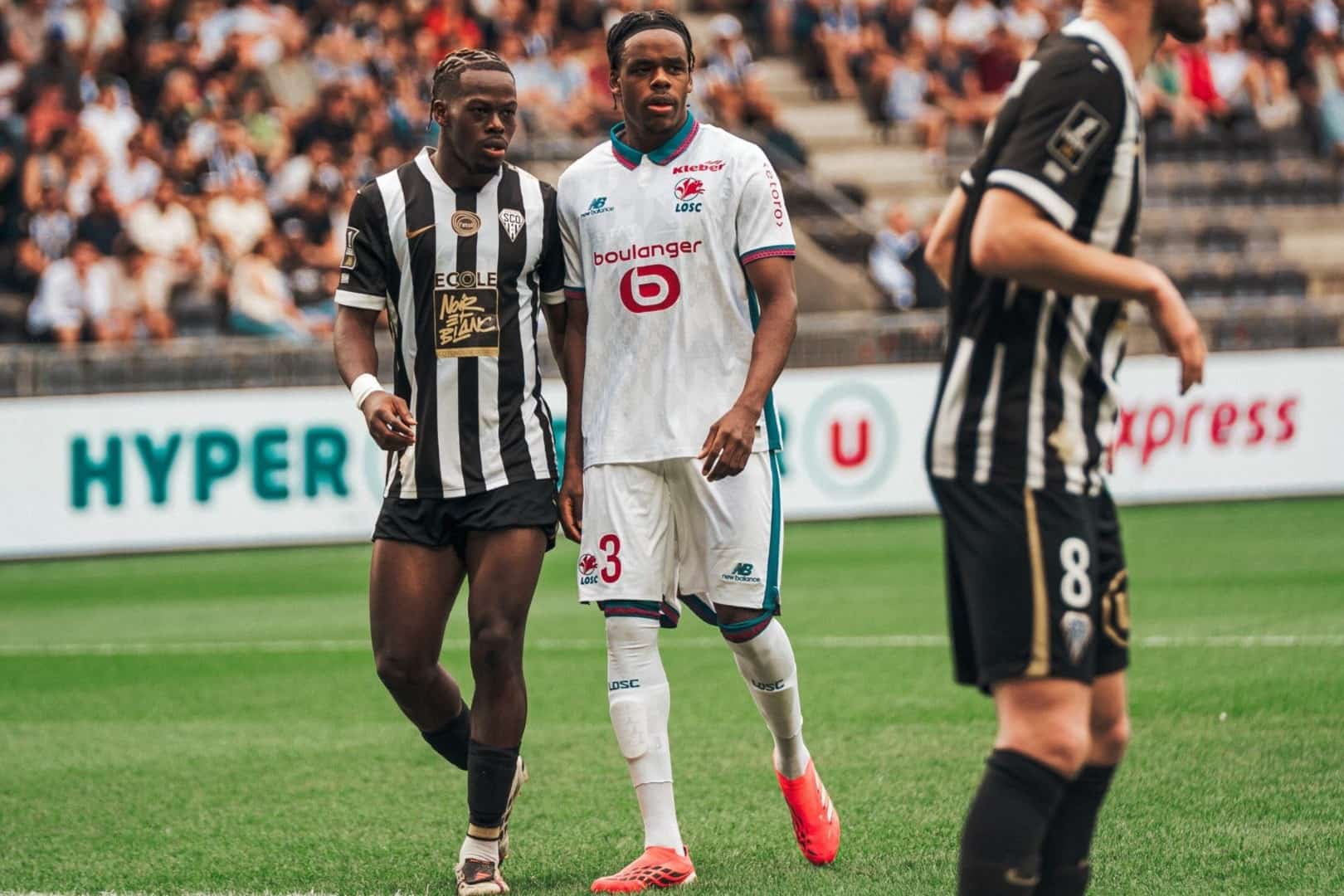Nathan Ngoy, d&eacute;fenseur central du LOSC.