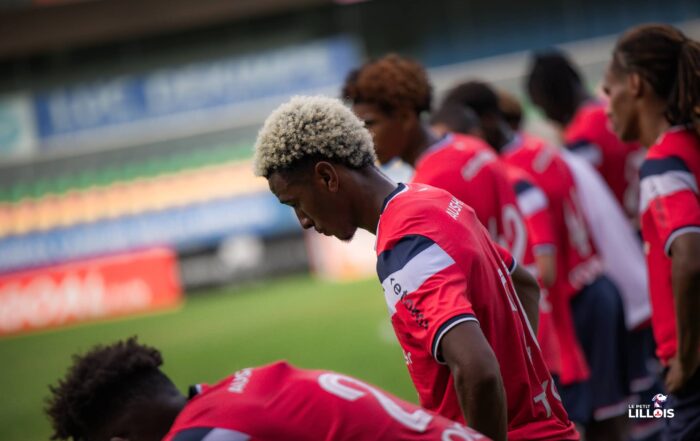 Noah Edjouma, ailier droit du LOSC.