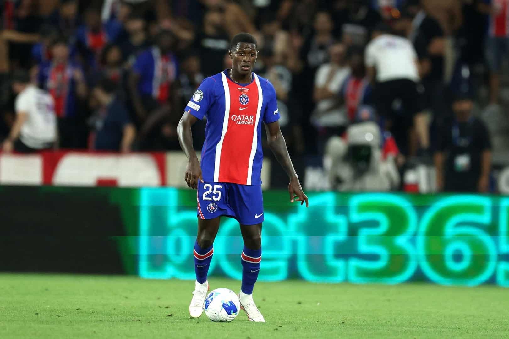 Nuno Mendes Nuno Mendes, latéral gauche du Paris Saint-Germain.